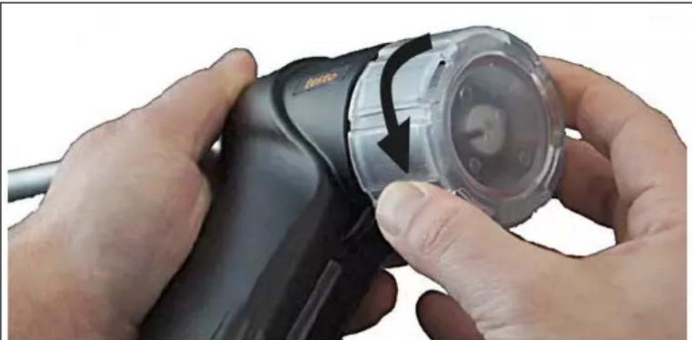 Testo 380 - Nettoyage du disque du stator et du disque de rotation du dilueur rotatif - 1