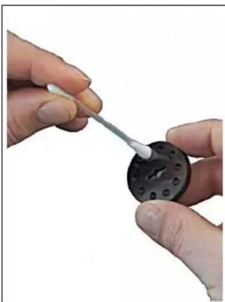 Testo 380 - Retirer le disque de rotation sur l'arbre. - 1