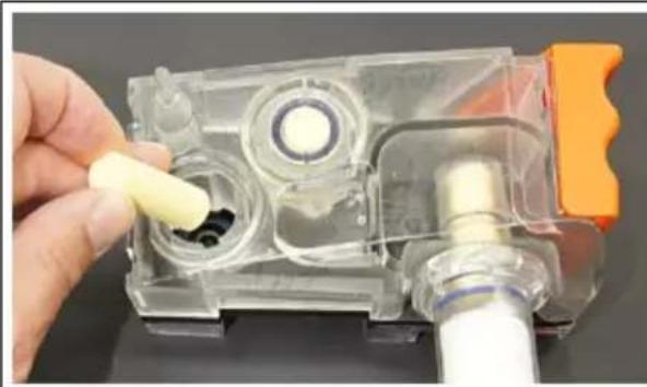 Testo 380 - Remplacer le filtre d'air frais et le filtre secondaire : - 2