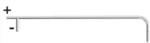 Testo 512-2 - Raccorder un tube de Pitot (testo 512-1 uniquement) - 1