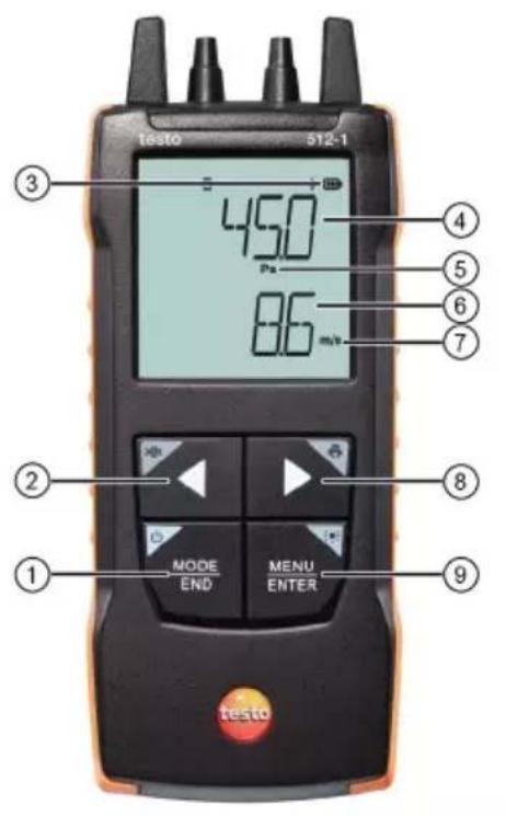 Testo 512-2 - testo 512-1 - 1