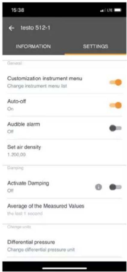Testo 512-2 - Configuration des appareils de mesure - 1