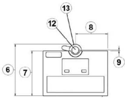 Cadel Quasimodo 9 Box - DIMENSIONS GÉNÉRALES - 3