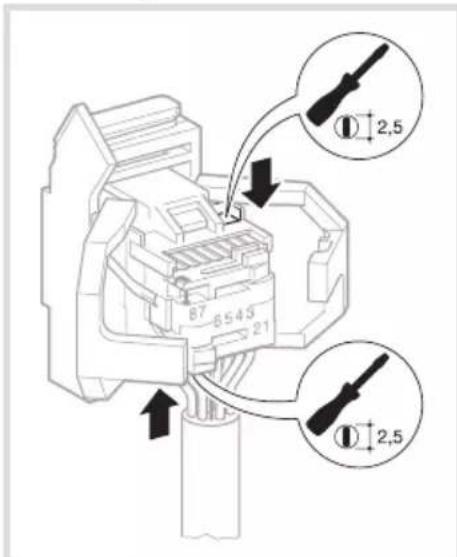HAGER TN423 - Mise en œuvre des connecteurs TN001S - 10