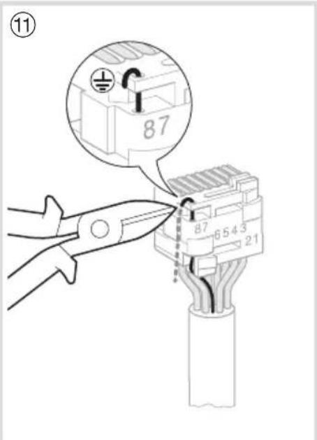 HAGER TN423 - Mise en œuvre des connecteurs TN001S - 8
