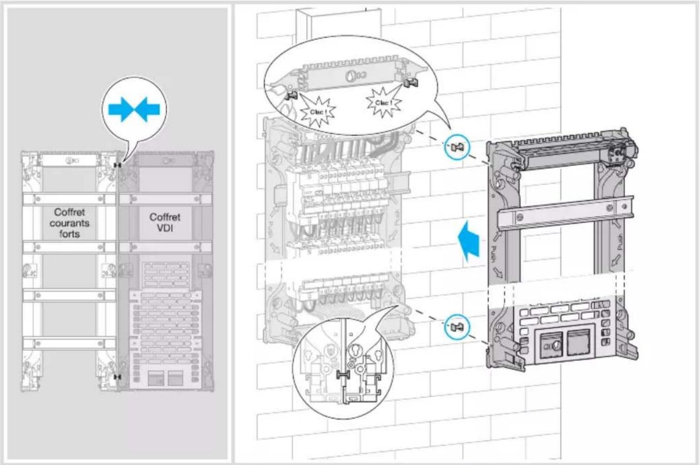 HAGER TN423 - Repérage des connecteurs RJ45 Pose des cordons de brassage et repérage - 4