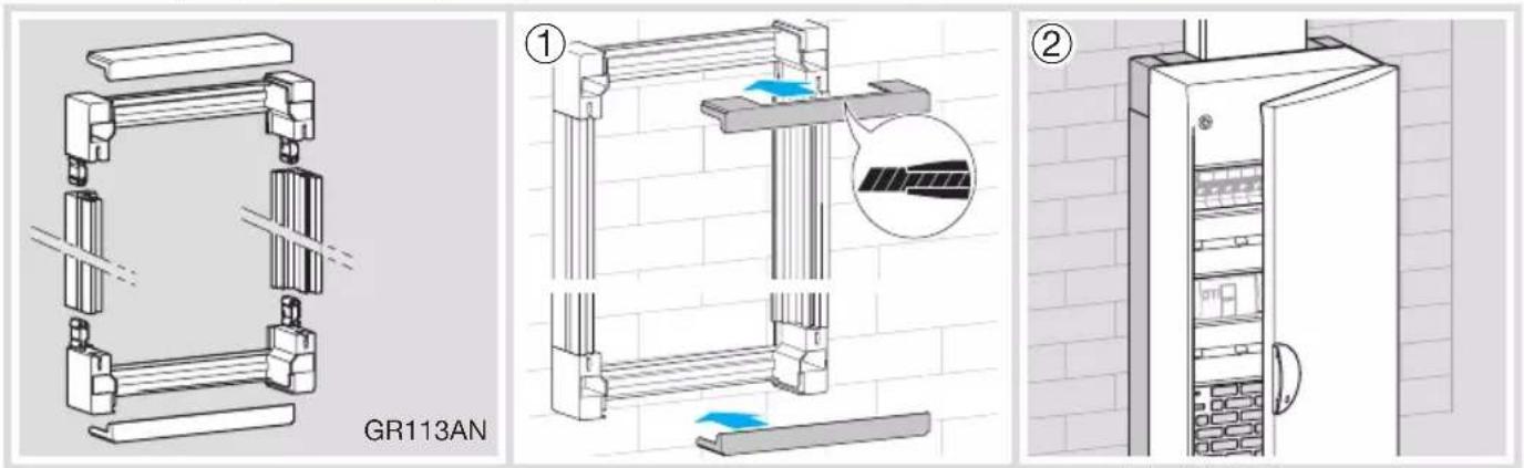 HAGER TN423 - Repérage des connecteurs RJ45 Pose des cordons de brassage et repérage - 6