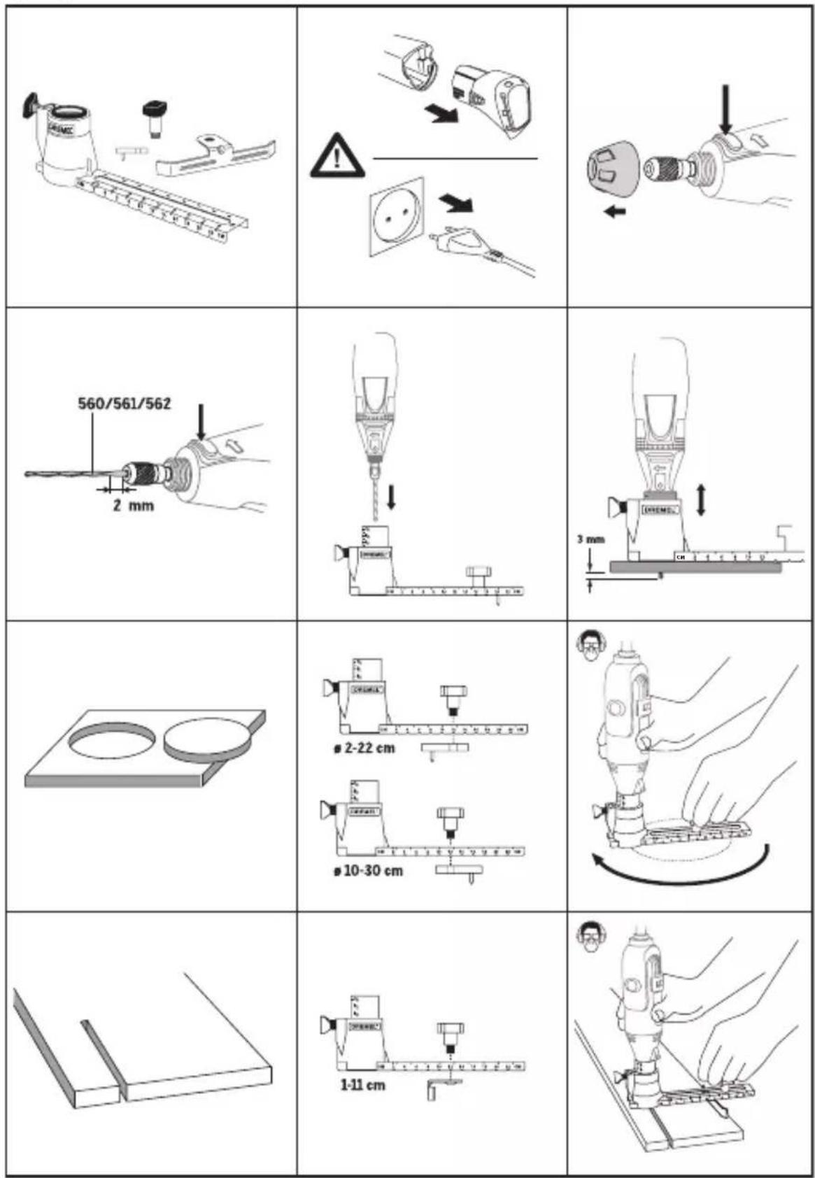 Technical diagram showing a mechanical assembly with labeled parts and directional arrows indicating process steps.