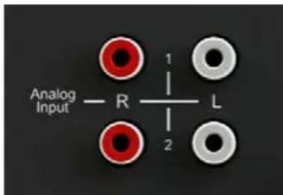 Analog Input — R — L 1 2