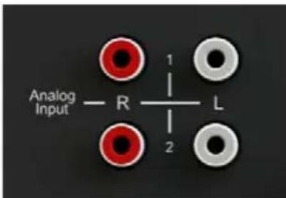 Analog Input — R — L 1 2