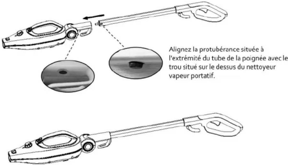 PROLINE STEAM1300 - Utilisation comme balai à vapeur vertical - 1