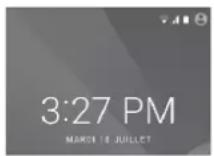 ALCATEL A50 - Déverrouillage de l'écran du téléphone - 1
