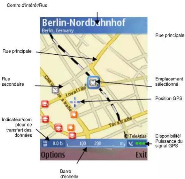 NOKIA Maps - La carte - 1