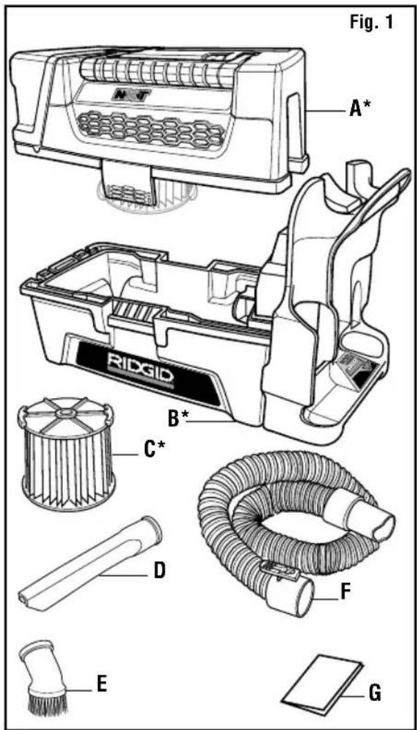 RIDGID HD03000 - Description - 1