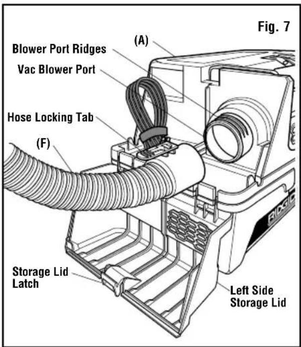 RIDGID HD03000 - BLOWING FEATURE (Fig. 7) - 1
