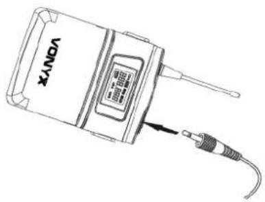 Vonyx WM62B - BODYPACK TRANSMITTER - 5