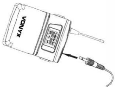 Vonyx WM62B - Emetteur de poche - 1