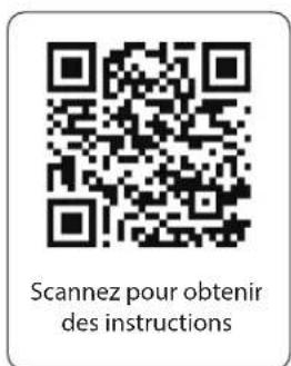 Scannez pour obtenir des instructions