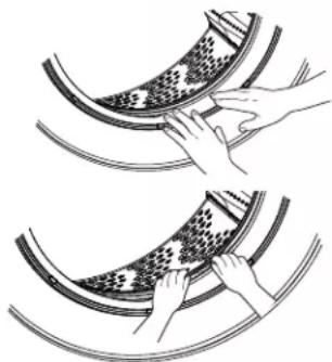GE GFW655SSVWW - Door Gasket - 1