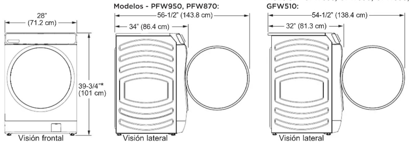 GE GFW655SSVWW - Instrucciones de instalación - 1