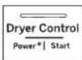 GE GFW655SSVWW - How to use the Dryer Control Feature (on some models) - 1