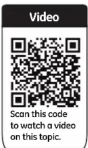 Video Scan this code to watch a video on this topic.