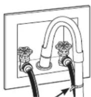 GE GFW655SSVWW - INSTALLING THE WASHER (cont.) - 1