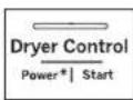 GE GFW655SSVWW - How to use the Dryer Control Feature (on some models) - 2