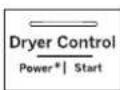 GE GFW655SSVWW - How to use the Dryer Control Feature (on some models) - 3