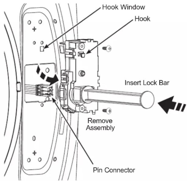 Hook Window Hook Insert Lock Bar Remove Assembly Pin Connector