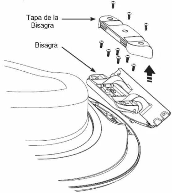 Tapa de la Bisagra Bisagra