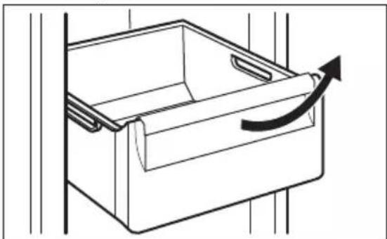 ELECTROLUX ENT6ME19S - Rimozione dei cassetti - 1