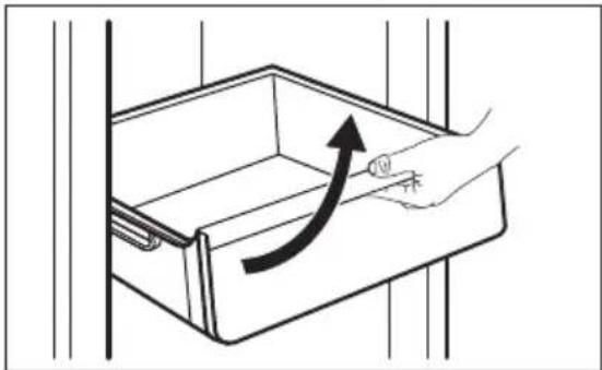 ELECTROLUX KNP7TE75S - Removing ExtraZone - 1