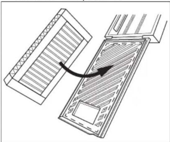 ELECTROLUX KNP7TE75S - Installation et remplacement du filtre CleanAir+ - 2
