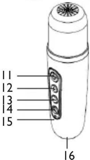 Trevi XR 8A01 - CONTROLES - 3