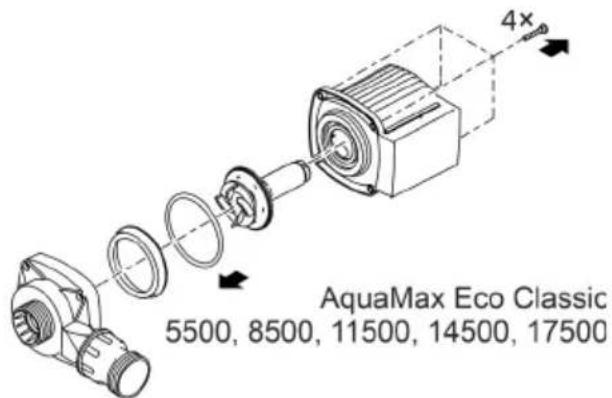OASE AquaMax Eco Classic 3500E - UPOZORNENIE - 2