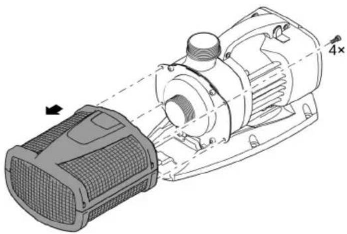 OASE Aquarius Eco Expert 22000 - A készülék szétszerelése - 1
