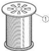 BROTHER CV3440 - Utilisation du disque bloque-bobine - 1