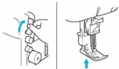 BROTHER CV3440 - Stof verwijderen uit de machine (top coverlock model) - 2