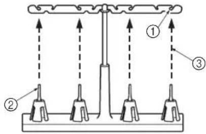 BROTHER CV3440 - Antenne de guide-fils - 1