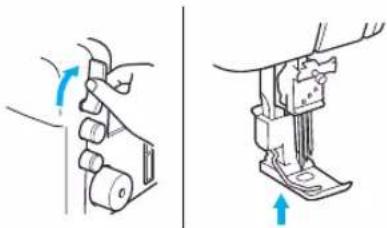 BROTHER CV3440 - Retrait du tissu de la machine (Modèle à point de recouvrement) - 2