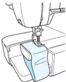 BROTHER CV3440 - Naaien met vrije arm (de werkvlakverlenging verwijderen) - 2