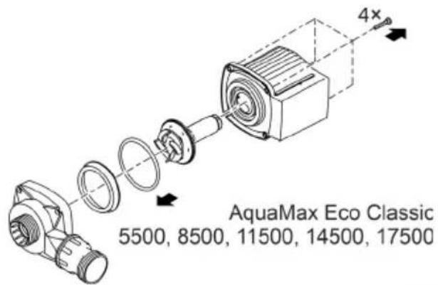 OASE AquaMax Eco Classic 11500 - UPOZORNENIE - 2