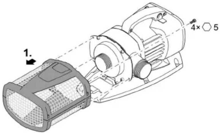 OASE AquaMax Eco Expert 27000/12 V - Apparaat demonteren - 1