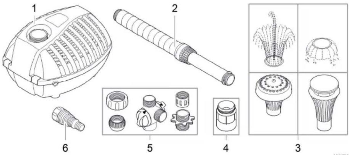 OASE Aquarius Fountain Set Eco 9500 - Огляд - 1