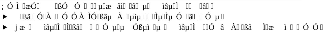 ; Ó ì ኣæÓÒ ÏßÓ Ó ñ ñμæ âì Ïâï μü ïâμÏ ÿ ÿ Ïà ÿ ► Ïßâï ÓÀ ñ Ó Ó À ÏÓßâμ À Ïμìμ ÿ Ïμε Ó Ïâï ÿ Ó μ ÿ ► j æ ÿ ïâμÎ ÏÌßâï ÿ ÿ Ó μµ Óßμì ÿµ ÿ ïâμÏ ÏÓ â Àï Ïßâ Ïïæ ï ÿ ÿ Ó Ó Ð