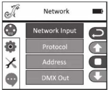 Cameo OPUS SP5 FC - NETWORK SETTINGS (Network) - 2