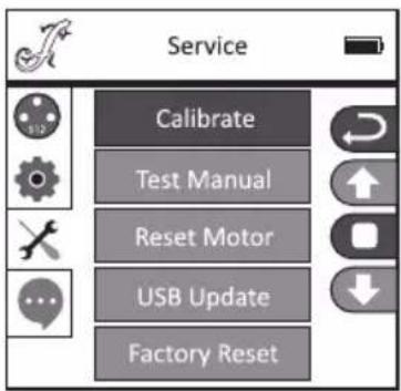 Cameo OPUS SP5 FC - SERVICE MENU - 1