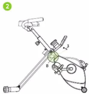 VirtuFit Desk Bike 1.0 - Uitklappen (2) - 2