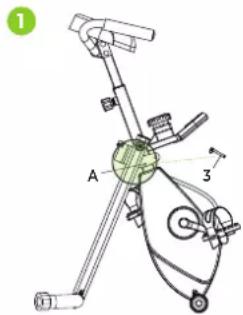 VirtuFit Desk Bike 1.0 - Uitklappen (2) - 1